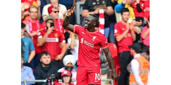 Sadio Mané scorer et avgjørende mål på første etappe